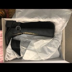 Marc Fisher NIB Black Riding Boots- Size 5 Women’s